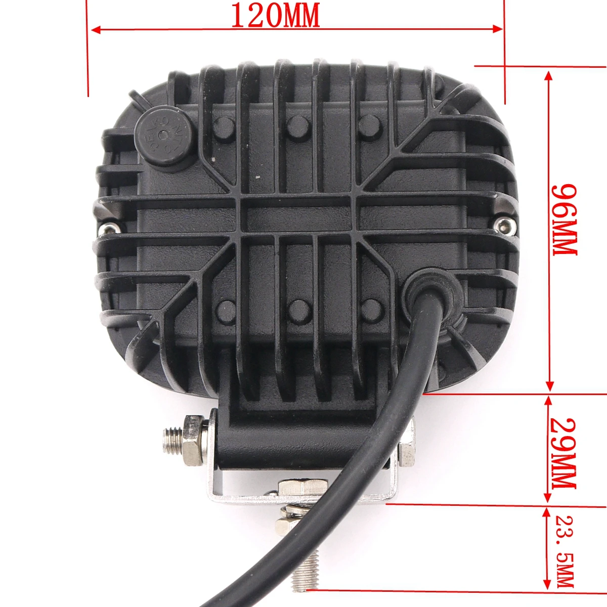 Eonstime 1шт 27W 12V/24V 9LED Круглый светоотражатель туманостойкий отражается на дороге ATV
