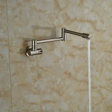 Бесплатная Доставка Новые Настенные Матовый Никель Maxer Холодной Водопроводной Воды Одной Ручкой Одно Отверстие С высоким Качеством