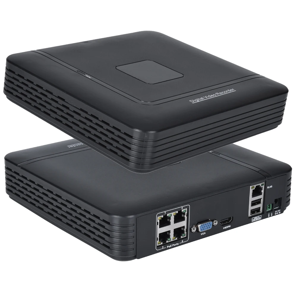 Видеорегистратор Hamrolte IEEE802.3af 4 канала 5 Мп 48 В POE|onvif ip|onvif full hdonvif 1080p |