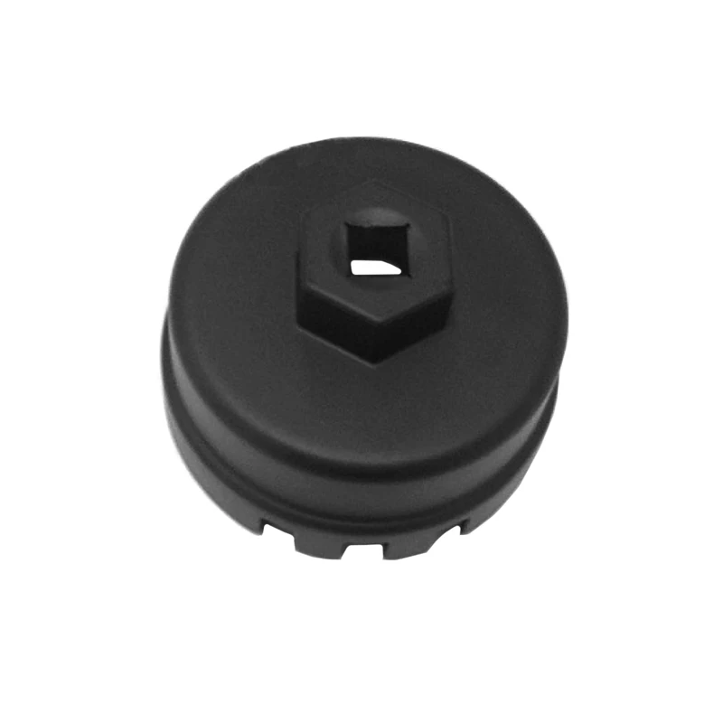JEAZEA Black 3 8 14 Flutes Oil Filter Wrench Cap Housing font b Tool b font