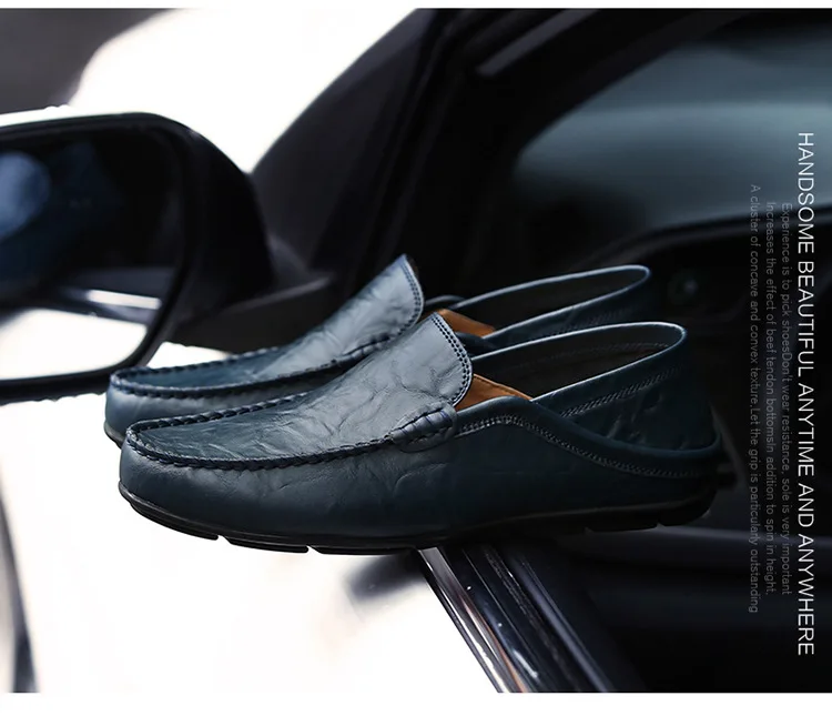 JNNGRIOR Большие размеры 38–47 слипоны Повседневное мужские лоферы удобные мягкие нижние мужские мокасины обувь из натуральной кожи мужские кроссовки