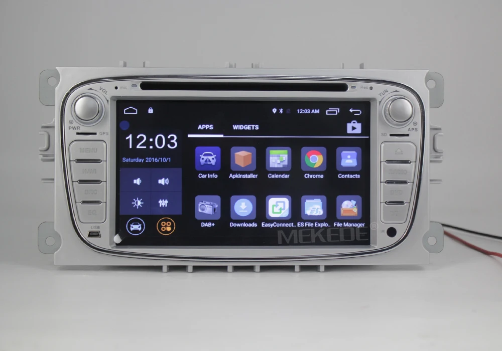 Perfect MEKEDE support 4G SIM Android 7.1 2G RAM Car DVD Player RDS Radio GPS For FORD Mondeo S-MAX Connect FOCUS 2 2008 2009 2010 2011 15
