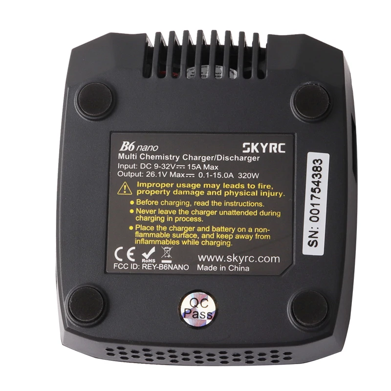 Зарядное устройство SKYRC B6 nano / Lite зарядное для литий полимерных аккумуляторов 15