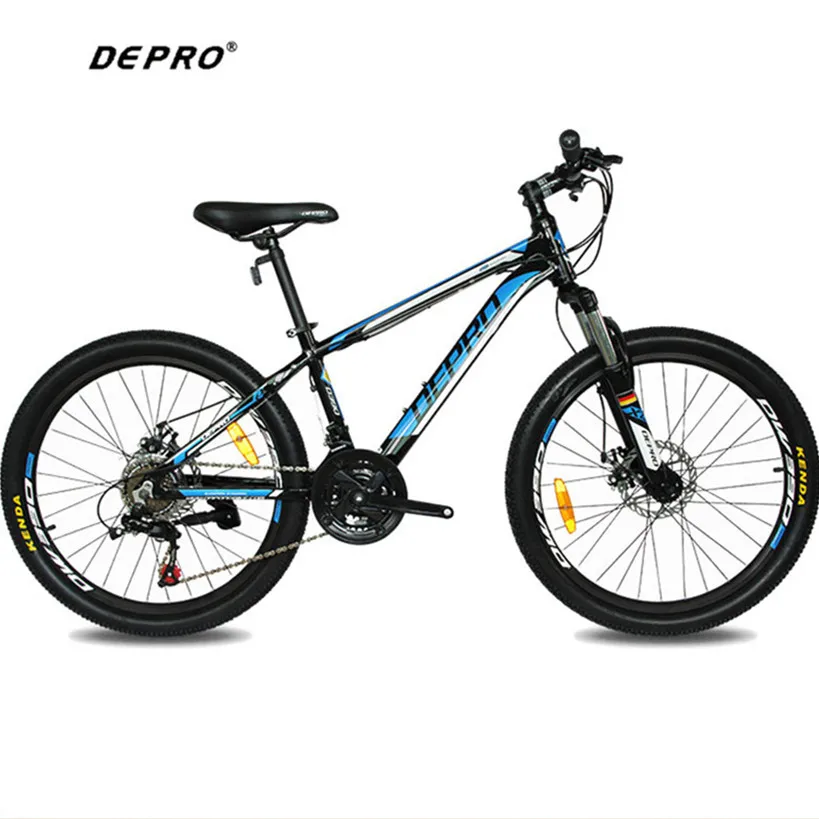 Online Depro 21 kecepatan 24 inch 9 13 y siswa gunung gigi rem mtb bikes profesional ganda disc brake bersepeda sepeda