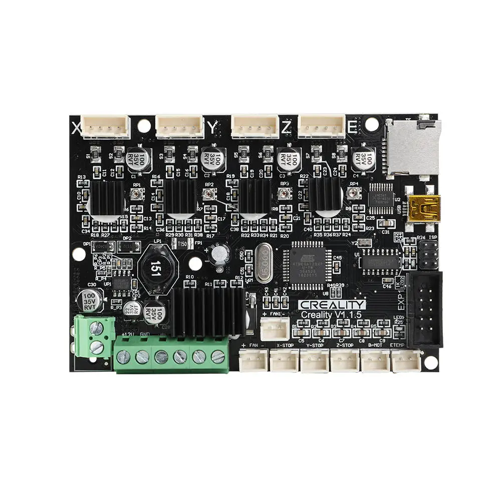 Материнская плата 24V TMC2208 драйвер Silent RAMPS 1 4 LCD 12864 Дисплей обновление для Creality 3D Ender