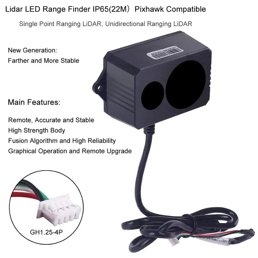 Variando para Arduino Tfmini e tfmini Plus e tf02 Lidar Range Finder Sensor Tof Fz3000 Pixhawk Módulo Único Ponto Micro Fz3065 - Image 5
