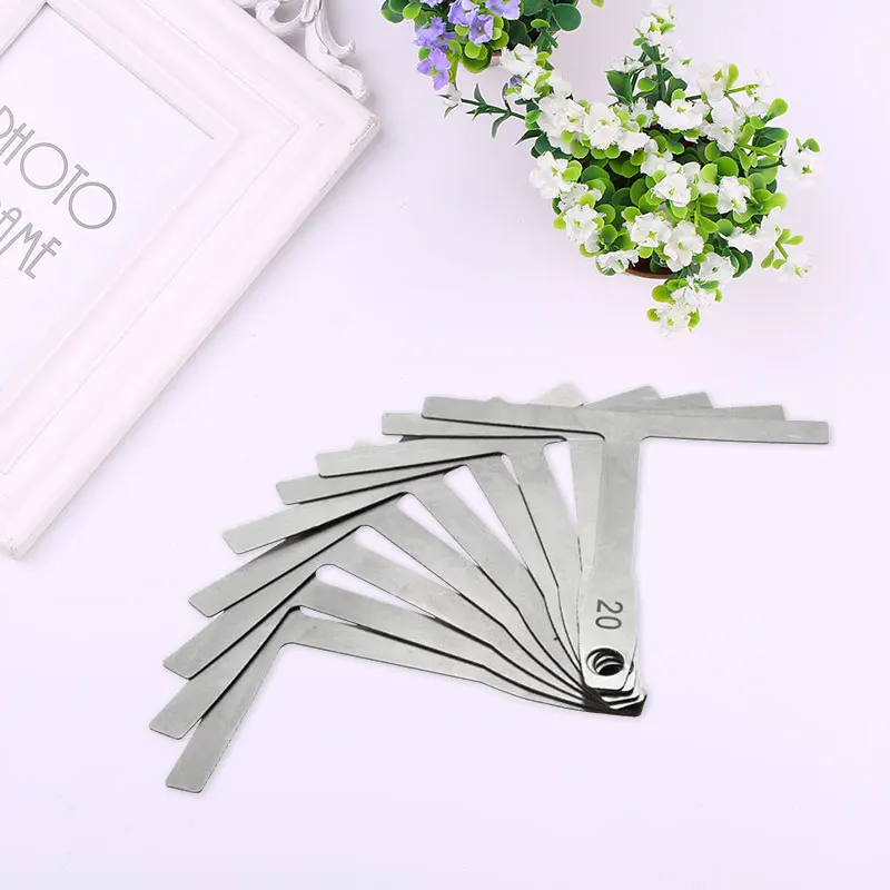 

Guitar Repair Under String Radius Gauge 9Pcs/Set Guitar Neck Radius Gauge for Guitar Understring Musical Instruments Nut Guitar