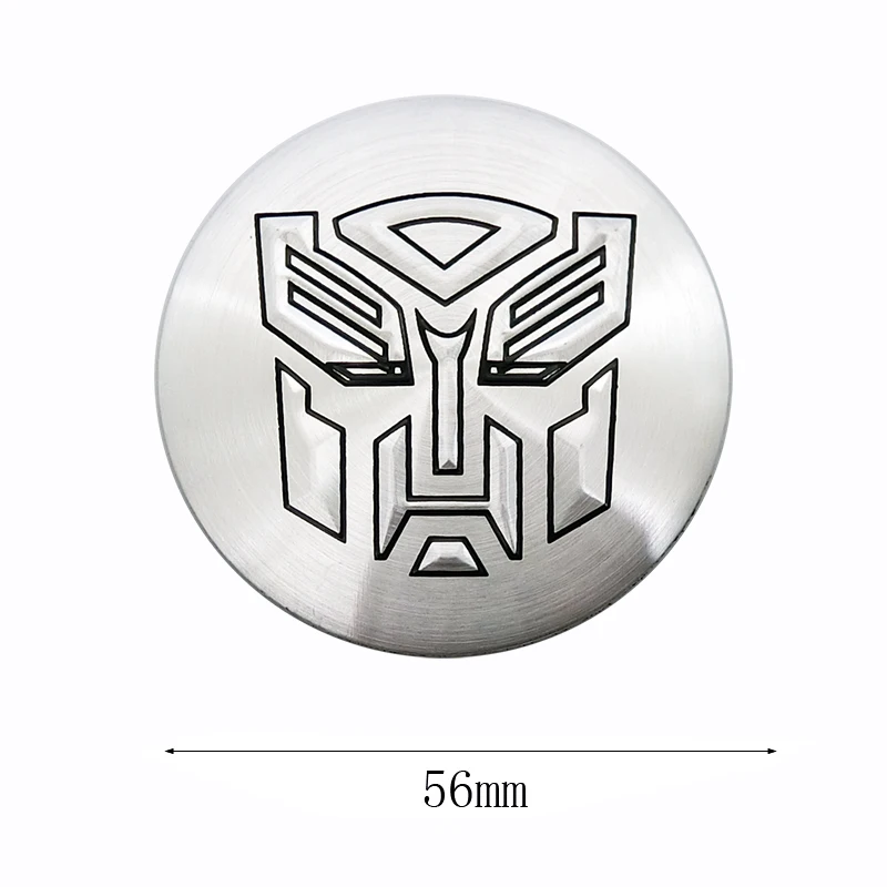 56 мм 3D Autobot трансформеры для автомобиля на руль колесо центр значок наклейка