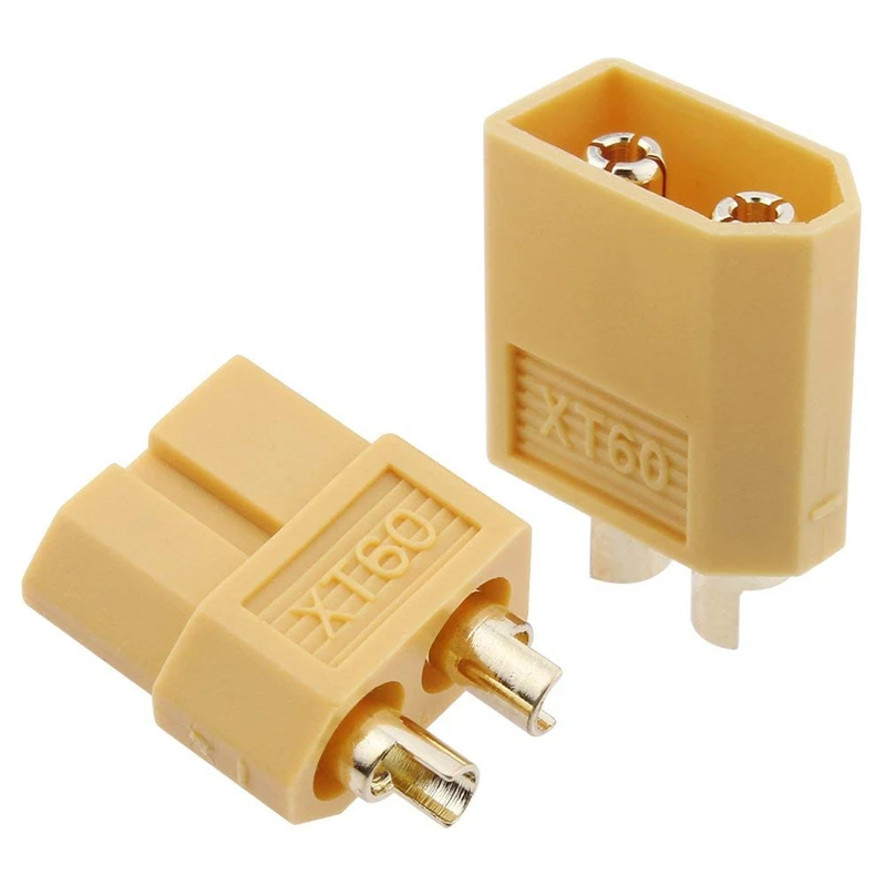 

10pcs Xt60 Xt-60 Male Female Bullet Connectors Plugs For Rc Lipo Battery (5 Pairs) Wholesale Quadcopter Multicopter