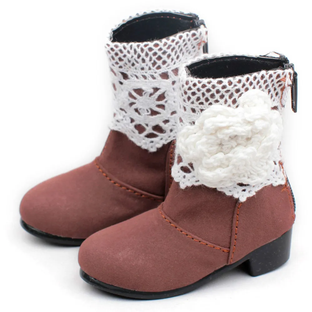 

[wamami] 41# Brown 1/3 SD DZ DOD BJD Dollfie Synthetic Leather Boots/Shoes