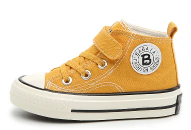 Children Canvas Shoes Girls Sneakers High Boys Shoes Breathble 18 Spring Autumn New Fashion Small Kids Casual Shoes Toddler Sneakers Aliexpress