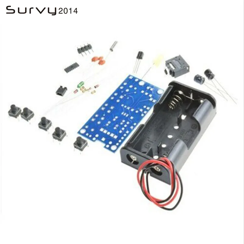Wireless Stereo FM Radio Receiver Module PCB FM DIY Electronic Kits 76MHz-108MHz DC 1.8V-3.6V