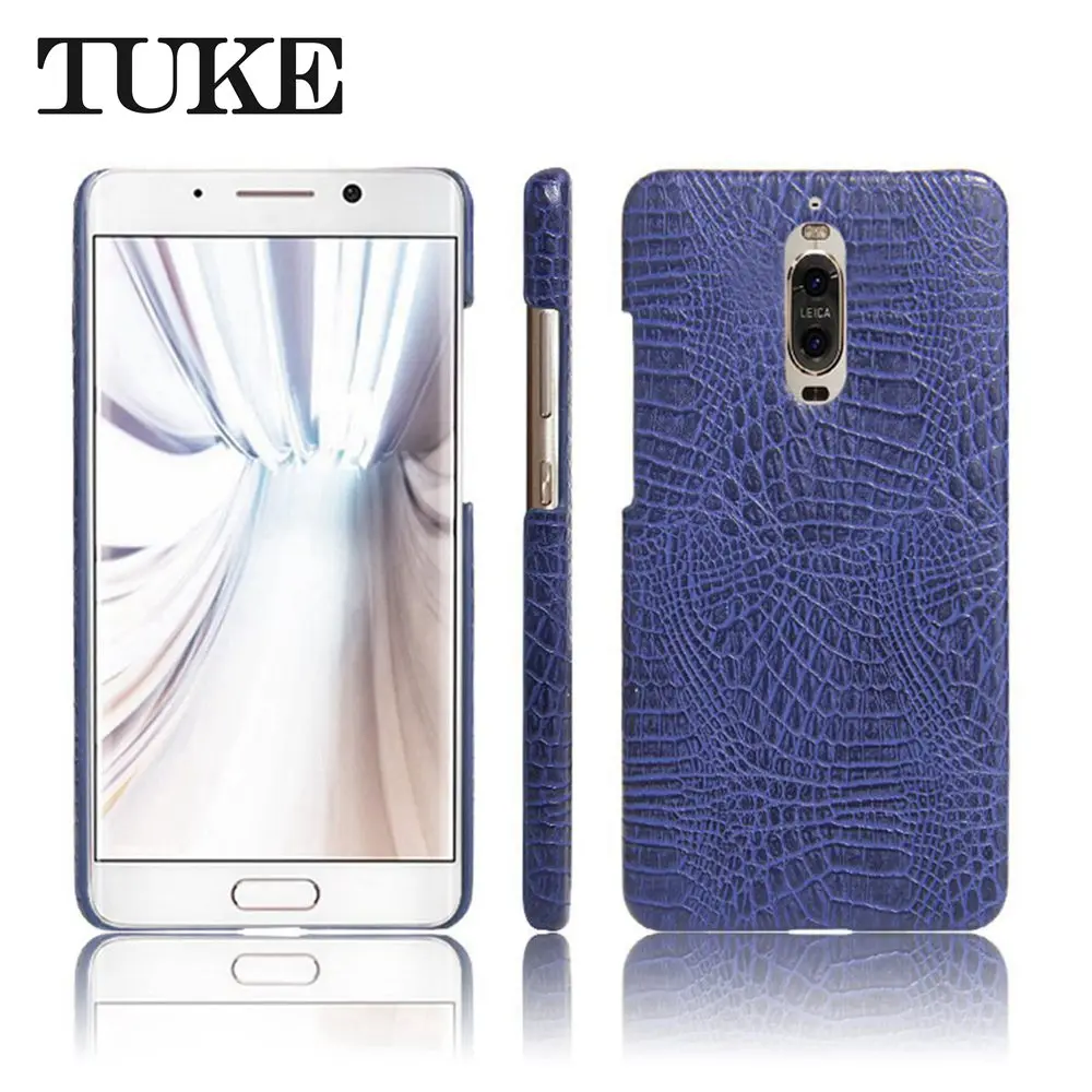 

TUKE Crocodile Pattern Case for Huawei Mate 9 Pro Hard PC Back Cover For Huawei Mate 9pro Coque for Mate 9 Pro Huawei Leather
