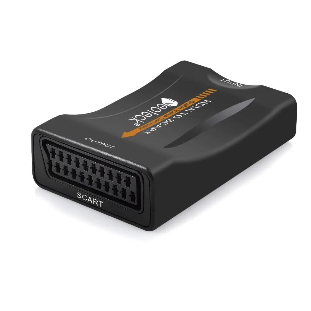  Neoteck 1080P HDMI A SCART Convertitore AV Adapter HDMI di Ingresso Uscita SCART Video Audio di Alt