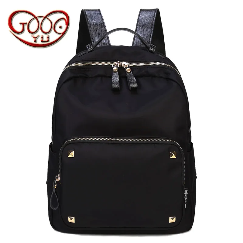 

Japan and South Korea vertical leisure waterproof Oxford cloth waterproof anti-theft backpack leisure wild large-capacity women'