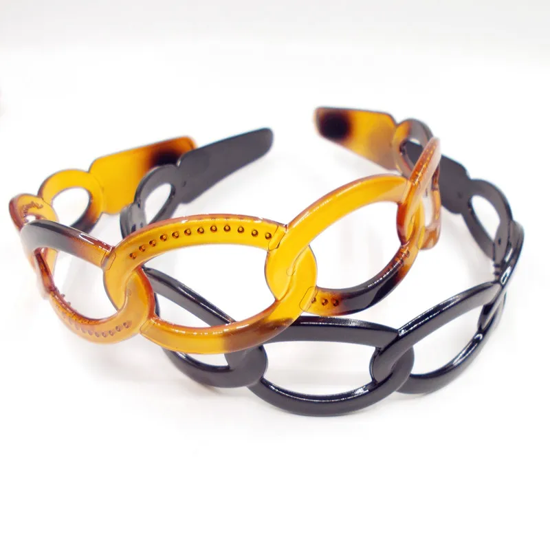Mustard Colour Twist Knot Fabric Headbands Hairbands Elasticated Summer Beach