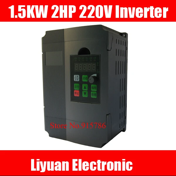 Inversor de accionamiento para control de velocidad del motor 380V 2.2KW Trif/ásico Entrada Salida VFD Frecuencia variable