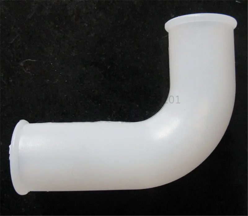 New Part Silicone Connecting Pipe with 90 angle for soft ice cream