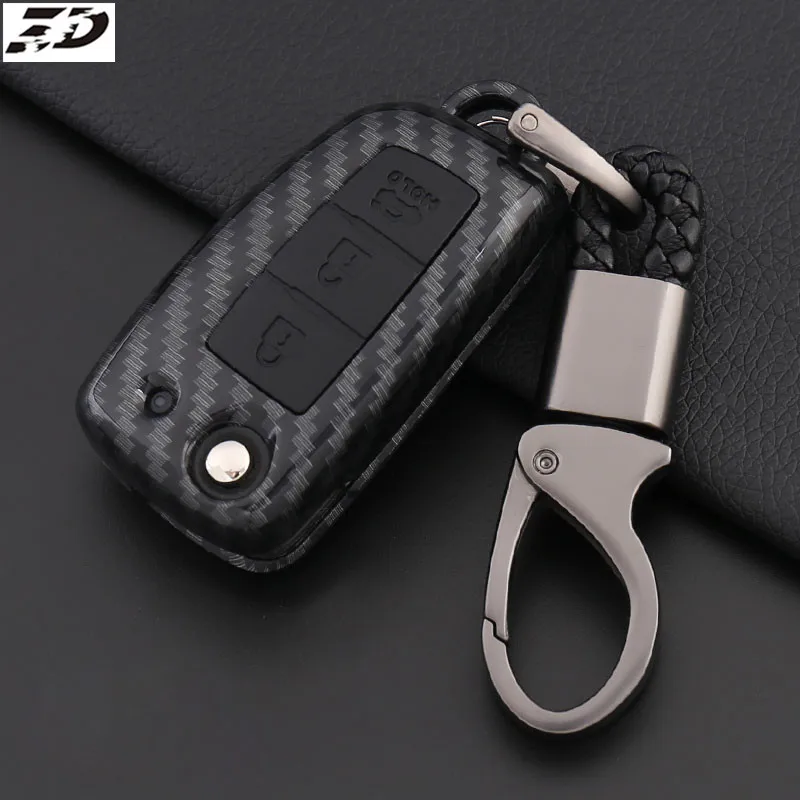 

Carbon Fiber Silicone Car Key cover For Nissan qashqai j10 X-Trail T31 T32 Vampira Pathfinder Murano Teana Juke car key case