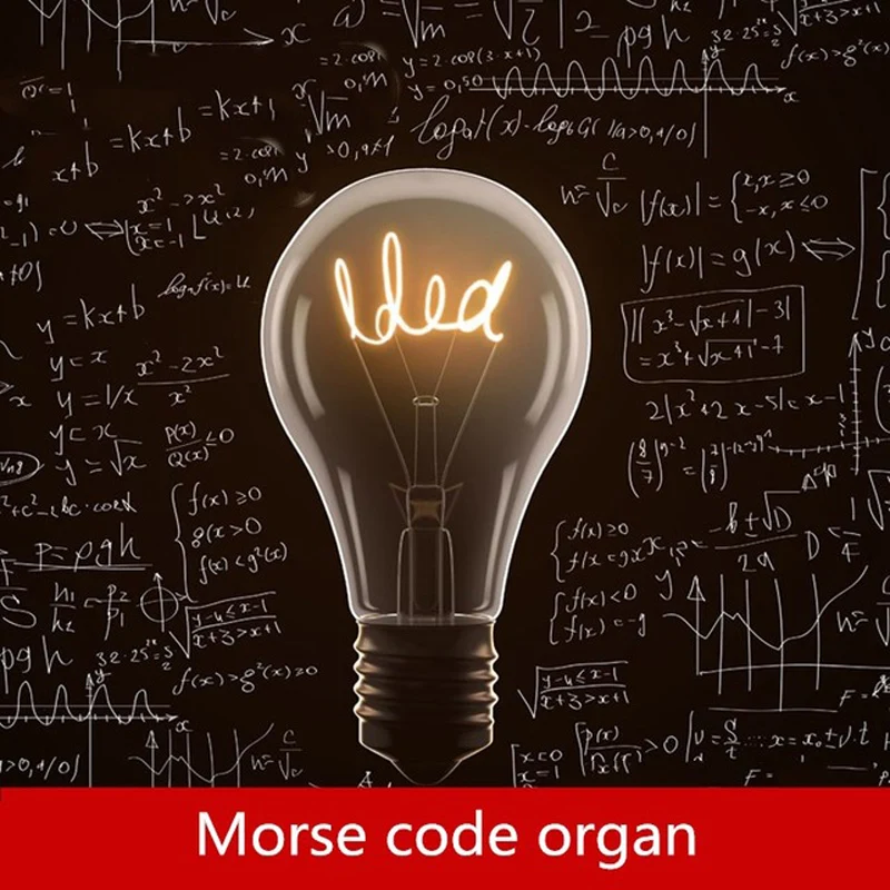 Morse code organ