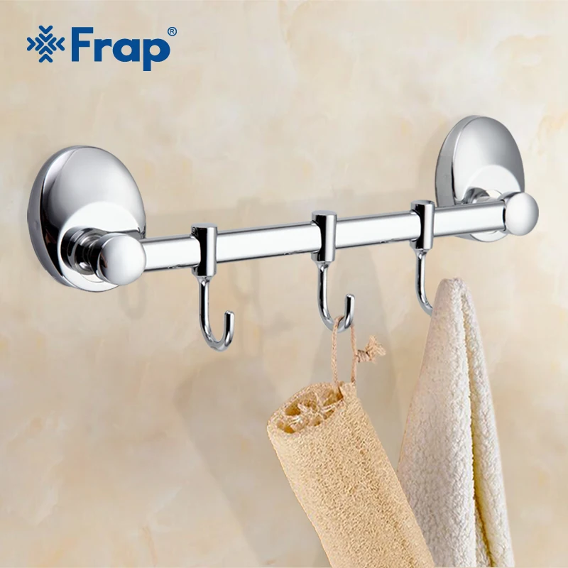 FRAP 1 set Modern Style Restroom Tower Holder Wall mount Three hooks