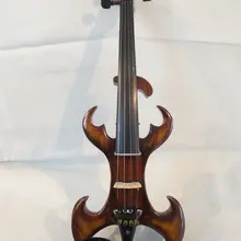 Лучшая крутая модель crazy-4 SONG art streamline 4/4 электрическая скрипка#10917