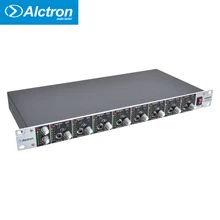 Alctron HP800 8-канальный усилитель для наушников многофункциональный предусилитель для наушников, мульти-люди для контроля уровня сахара в крови с раздельной регулировки громкости
