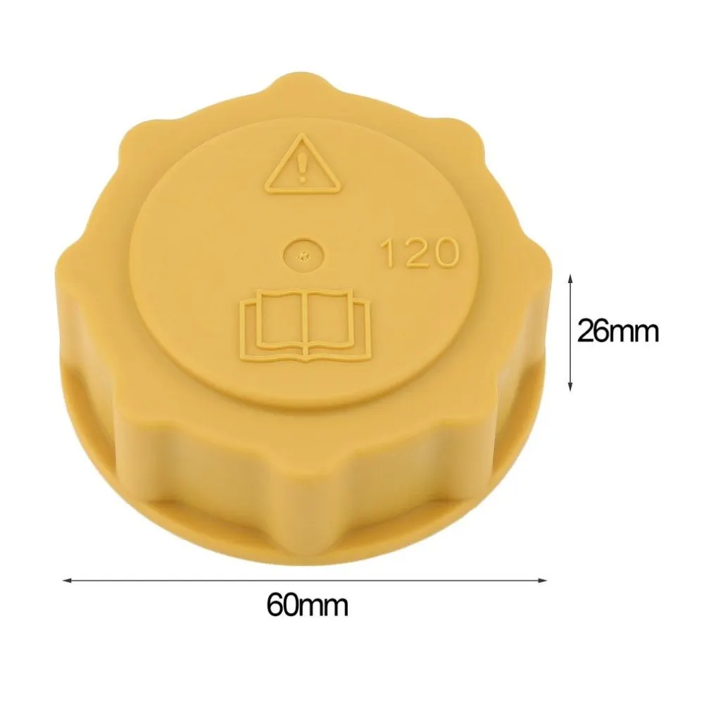 Профессиональный Желтый автомобильный радиатор расширительный резервуар для воды крышка для Ford для Fiesta для Escort для Focus автомобильные аксессуары Горячая Распродажа