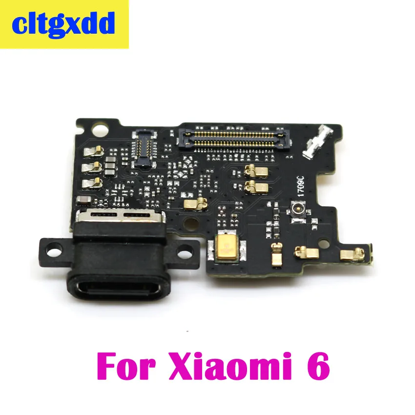 

cltgxdd For Xiaomi Mi6 m6 USB Charging Port Charger Board Flex Cable For Xiaomi Mi6 Dock Plug Connector Replacement Parts