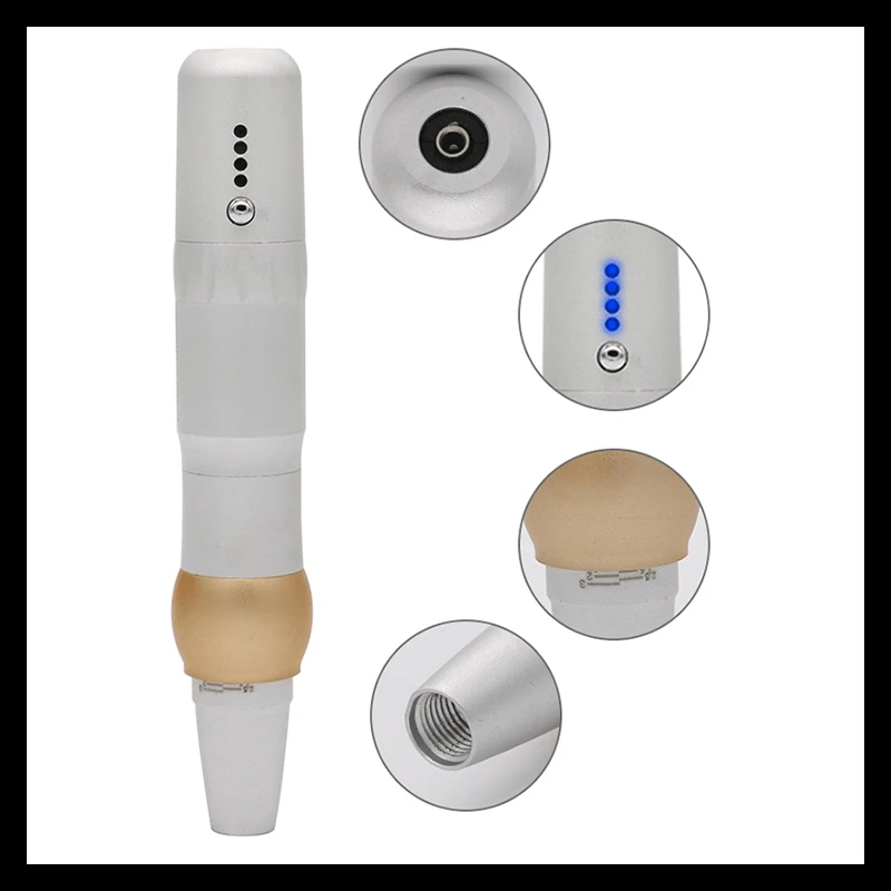 

high quality DMC digital tattoo machine liberty permanent makeup machine pen for eyebrow lip tatoo make up golden LED machine