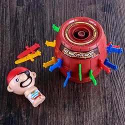 Творческий Пиратская ведро игрушка для детей и взрослых смешной вызов анти-стресс игрушка Лаки Stab Pop Up Игрушки для детский день рождения
