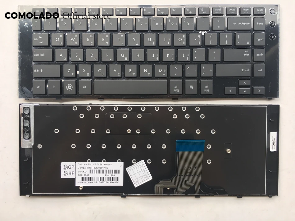 KR Корейская клавиатура для HP probook 5300 5310 5310M с черной рамкой Клавиатура ноутбука