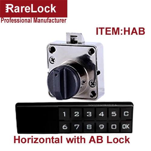 Rarelock MS518 cerradura de puerta de armario de combinación