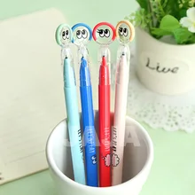 4 шт./лот) свежий стиль стираемые гелевые ручки 0,5 мм Kawaii Канцелярские ручки офисный стиль школы Эсколар поставки(dd-1285