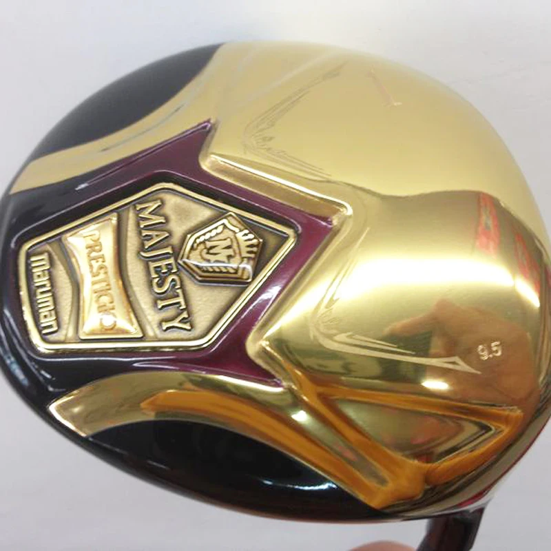 

New Men Golf clubs Maruman majesty super 7 Golf driver 9.5 or 10.5 loft driver with Graphite Golf shaft Cooyute free shipping