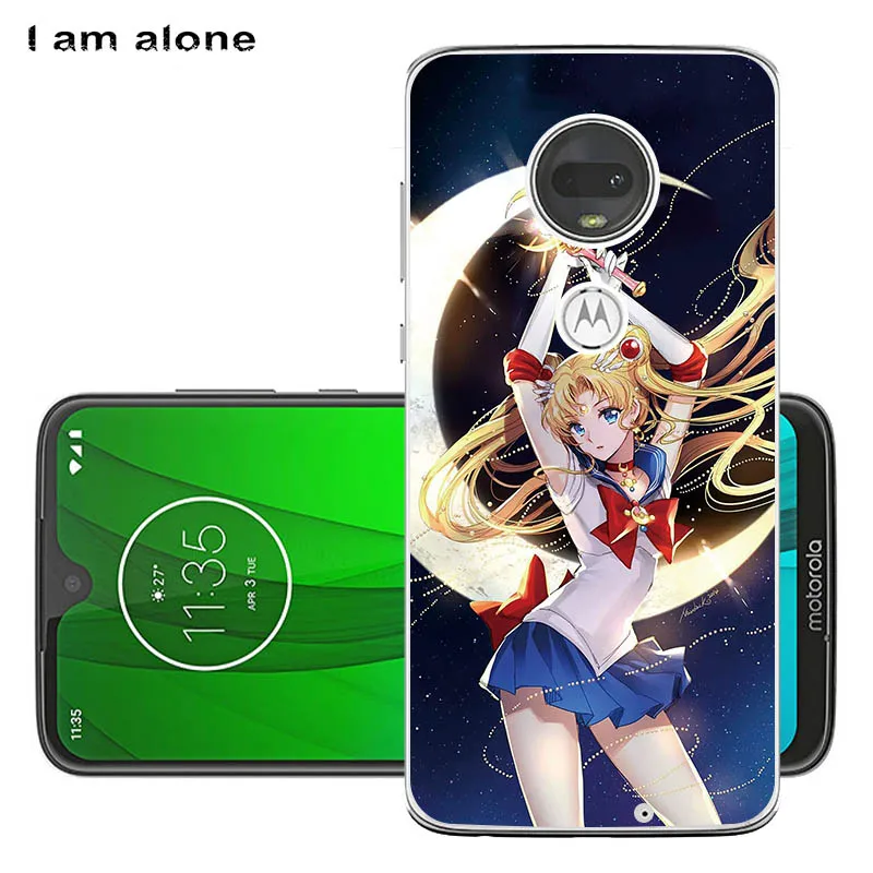 Чехлы для телефонов I am alone для Motorola Moto G7 G7 Play G7 power из мягкого ТПУ для мобильных телефонов модные сумки для Moto G7 - Цвет: Soft TPU R25