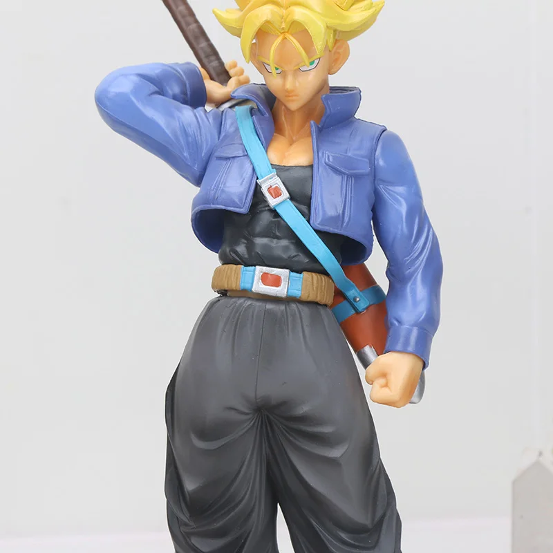 Новое поступление 21 см-28 см Dragon Ball z Super Saiyan 3 goku trunks vegeta ПВХ фигурка игрушка Драконий жемчуг фигурка