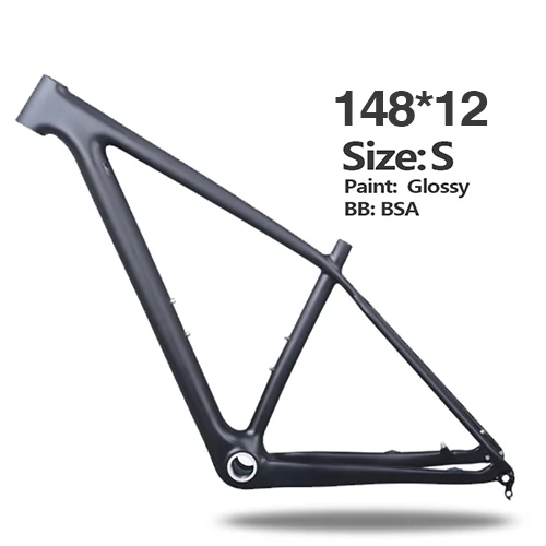 148 mm S ud glossy Новая китайская карбоновая mtb рама 29er bicicletas горный велосипед 29er boost 148*12 мм карбоновая рама 142*12 или 135*9 мм велосипедная Рама - Цвет: 148 mm S ud glossy