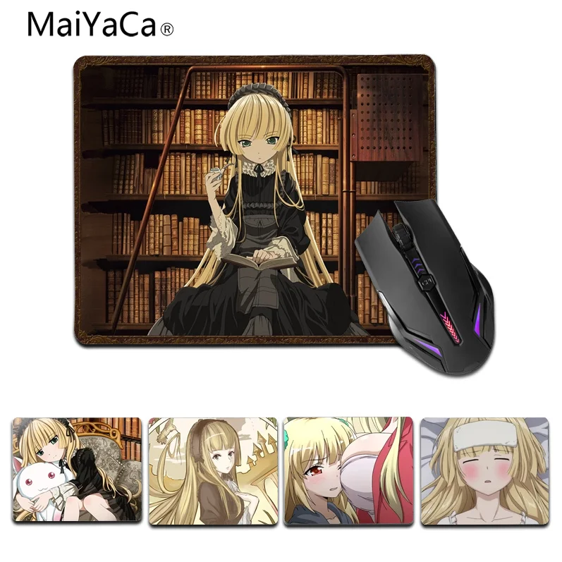 

MaiYaCa Beautiful Anime gosick Anti-Slip Durable Silicone mat mouse Size for 180x220x2mm and 250x290x2mm Small Mousepad