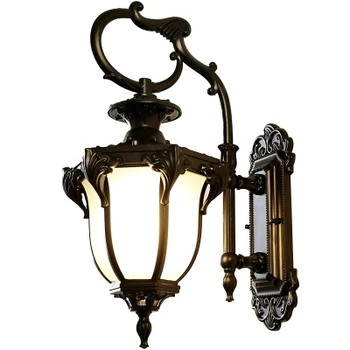 

European outdoor waterproof wall lamp American retro outdoor garden lights balcony living room hallway corridor garden wall lamp
