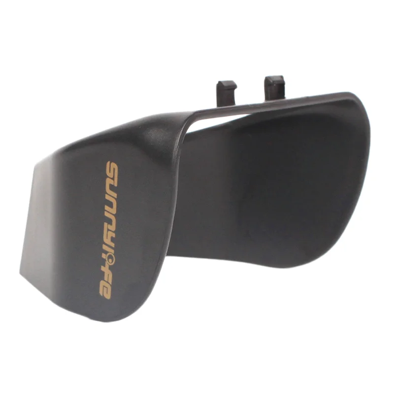 Улучшенный карданный солнцезащитный козырек Защита от солнца для DJI Mavic Pro Platinum объектив камеры солнцезащитный капюшон для Mavic Pro Аксессуары - Цвет: black