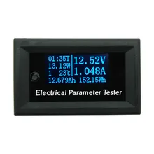 Многофункциональный измеритель тока вольтметр измеритель мощности Термометр Таймер тестер емкости