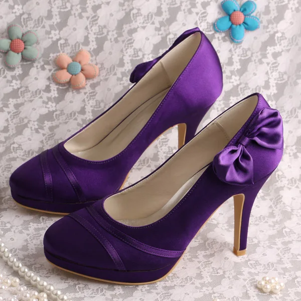 purple shoes for prom