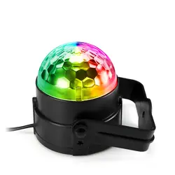 2 шт. RGB профессиональный светодиодный сценический свет вечерние Эффект диско шар сценический световой эффект дистанционная контрольная