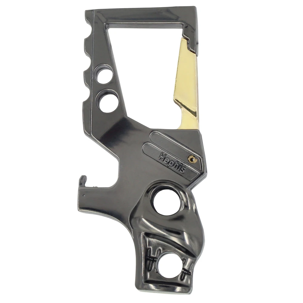 

Hephis Rock climbing carabiner Keychains Portable key chain bottle opener for Holiday gift unique car key rings holder K3