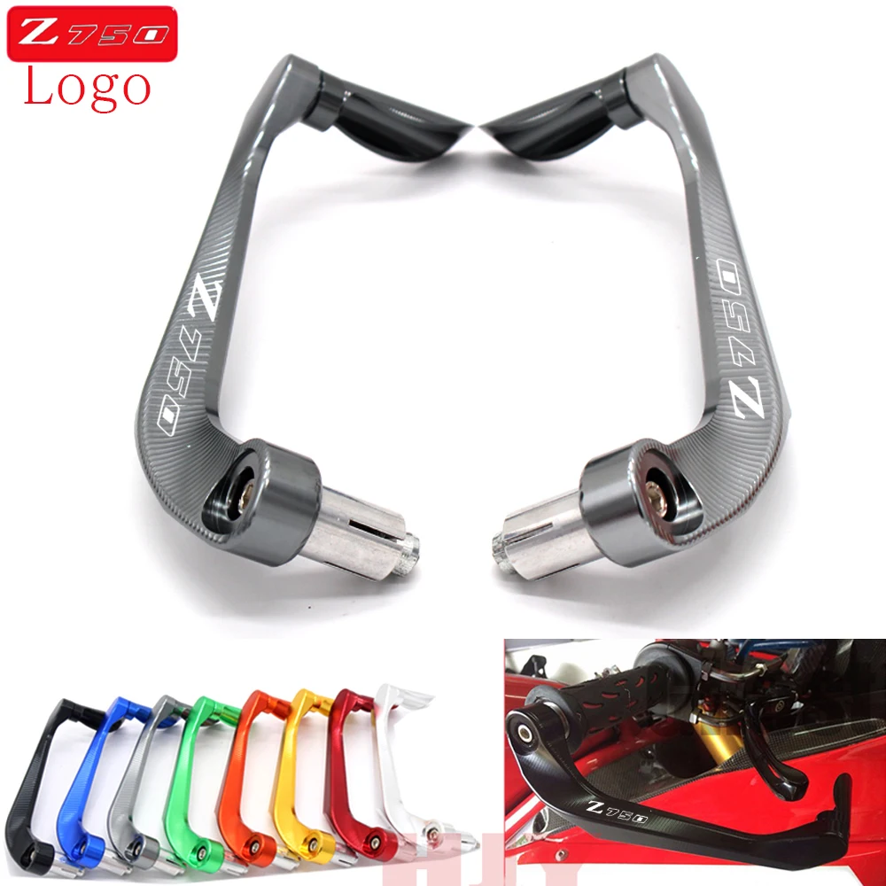 Лазерный Логотип для Kawasaki Z750 Z 750 2004 2005 2006 Универсальный 7/8 &quot22 мм мотоциклетный