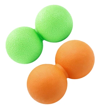 

2 Pcs Peanut Lacrosse Ball Deep Tissue Mobility Ball Trigger Point Massage