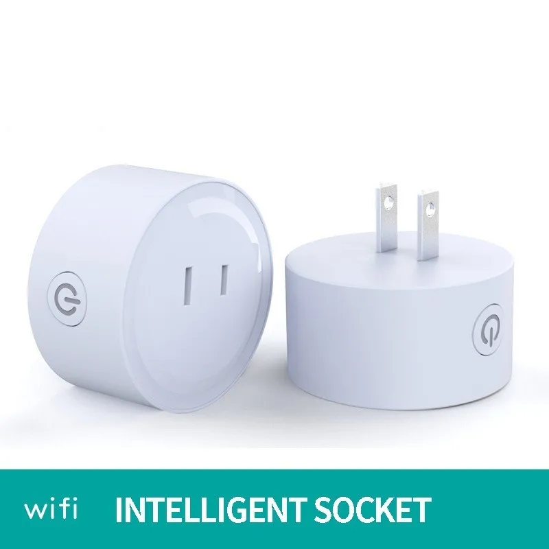 

Smart Home Wifi Intelligence Socket Sundial Socket Alexa Voice Timing Intelligence Socket