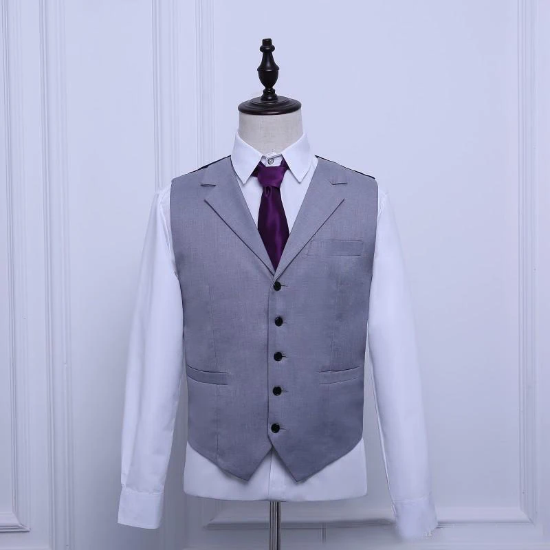 custom-made-groom-tuxedos-light-grey-groomsmen (1)