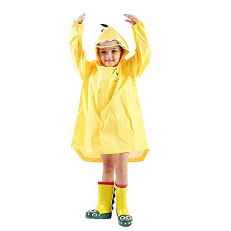 baby yellow rain jacket